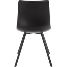 Jedálenská stolička Lalan (Súprava 2 ks), čierna - 4