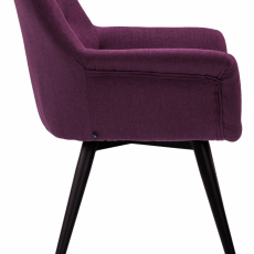 Jedálenská stolička Langford, textil, fialová - 3