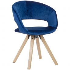 Jedálenská stolička Larisa, modrá - 1