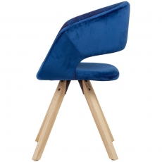Jedálenská stolička Larisa, modrá - 4