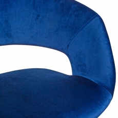 Jedálenská stolička Larisa, modrá - 7