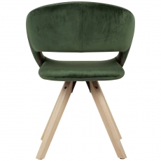 Jedálenská stolička Larisa, zelená - 5