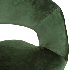 Jedálenská stolička Larisa, zelená - 7