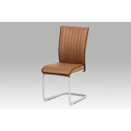 Jedálenská stolička Laurent (súprava 2 ks), hnedá - 1