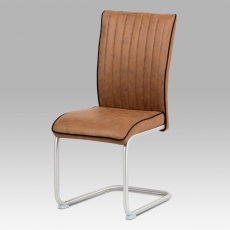 Jedálenská stolička Laurent (súprava 2 ks), hnedá - 1