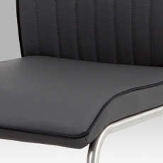 Jedálenská stolička Laurent (súprava 2 ks), sivá - 4