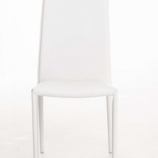 Jedálenská stolička Leona, biela - 2