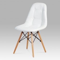 Jedálenská stolička Lexie (súprava 2 ks), biela - 2