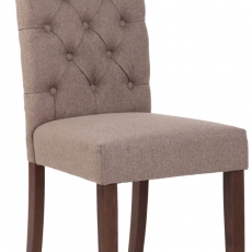 Jedálenská stolička Lisburn, textil, taupe - 1