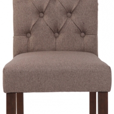 Jedálenská stolička Lisburn, textil, taupe - 2