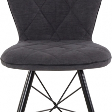Jedálenská stolička Lore (Súprava 2 ks), sivá - 2