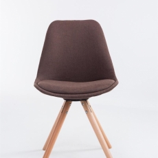 Jedálenská stolička Louse, hnedá - 2