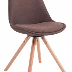 Jedálenská stolička Louse, hnedá - 1