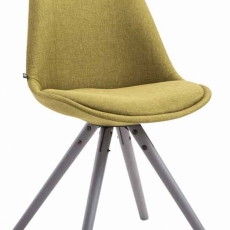 Jedálenská stolička Louse, zelená - 1