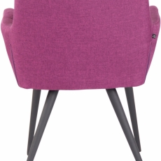 Jedálenská stolička Lyss, textil, fialová - 4
