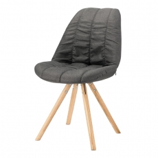 Jedálenská stolička Maddi (súprava 4 ks), sivá - 1