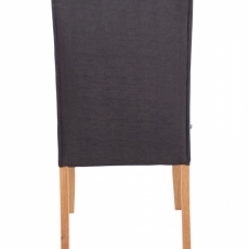 Jedálenská stolička Malea, textil, čierna - 4