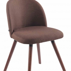 Jedálenská stolička Mandel textil, nohy orech - 5