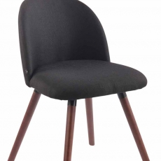 Jedálenská stolička Mandel textil, nohy orech - 8