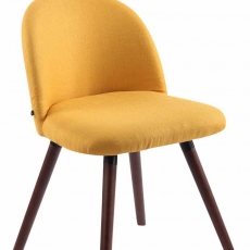 Jedálenská stolička Mandel textil, nohy orech - 10