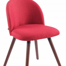 Jedálenská stolička Mandel textil, nohy orech - 1