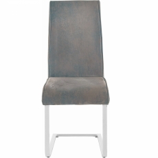 Jedálenská stolička Mant (Súprava 2 ks), svetlosivá - 2