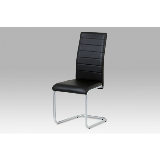 Jedálenská stolička Marck (súprava 4 ks), čierna - 1