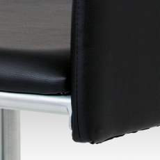 Jedálenská stolička Marck (súprava 4 ks), čierna - 11