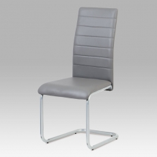Jedálenská stolička Marck (súprava 4 ks), sivá - 1