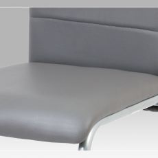 Jedálenská stolička Marck (súprava 4 ks), sivá - 5