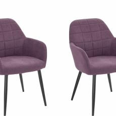 Jedálenská stolička Maria (SET 2 ks), fialová - 3
