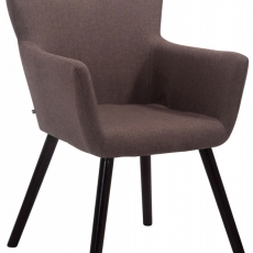 Jedálenská stolička Marre, hnedá / tmavo hnedá - 1