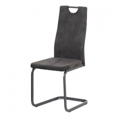 Jedálenská stolička Mats, sivá - 1