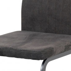 Jedálenská stolička Mats, sivá - 9