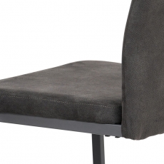 Jedálenská stolička Mats, sivá - 11