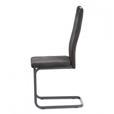 Jedálenská stolička Mats, sivá - 5