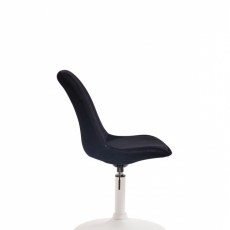 Jedálenská stolička Mave, čierna / biela - 3