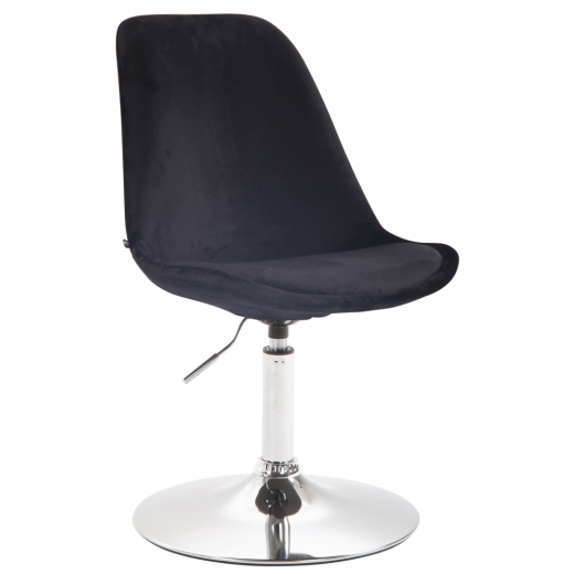 Jedálenská stolička Mave, čierna / strieborná - 1