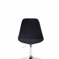 Jedálenská stolička Mave, čierna / strieborná - 2