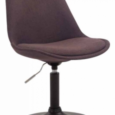 Jedálenská stolička Mave, hnedá / čierna - 1