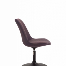 Jedálenská stolička Mave, hnedá / čierna - 3