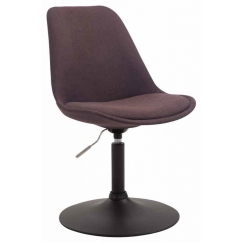 Jedálenská stolička Mave, hnedá / čierna