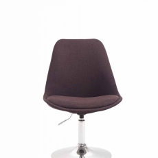 Jedálenská stolička Mave, hnedá / strieborná - 2