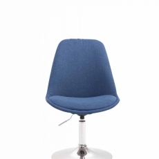 Jedálenská stolička Mave, modrá / strieborná - 2