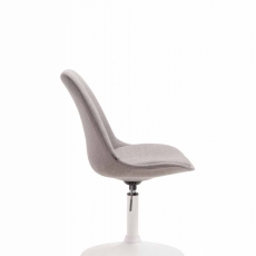 Jedálenská stolička Mave, šedá / biela - 3