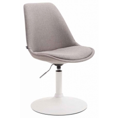 Jedálenská stolička Mave, šedá / biela