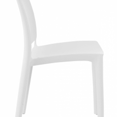 Jedálenská stolička May, biela - 3