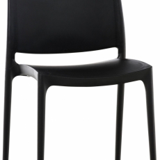 Jedálenská stolička May, čierna - 1