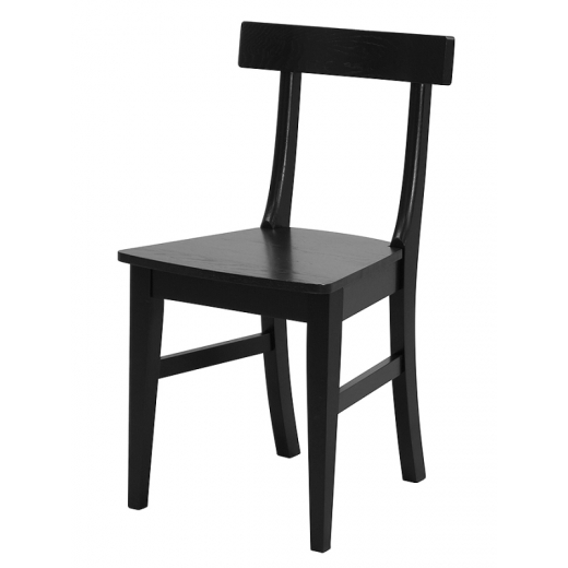 Jedálenská stolička Mayflower (SET 2 ks), čierna - 1