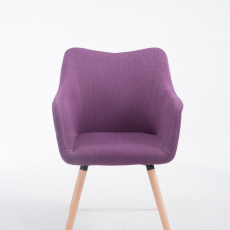 Jedálenská stolička McCoy, textil, fialová - 2